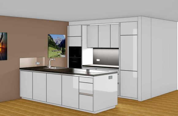 Küchenplanung Küche individuell geplant im Miele Center Markant in Dornbirn